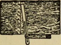 An illustration from Woodwork joints; how they are set out, how made and where used; with four hundred and thirty illustrations and a complete index of eleven hundred references (1921)