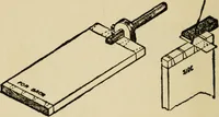 An illustration from Woodwork joints; how they are set out, how made and where used; with four hundred and thirty illustrations and a complete index of eleven hundred references (1921)