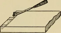 An illustration from Woodwork joints; how they are set out, how made and where used; with four hundred and thirty illustrations and a complete index of eleven hundred references (1921)