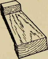 An illustration from Woodwork joints; how they are set out, how made and where used; with four hundred and thirty illustrations and a complete index of eleven hundred references (1921)