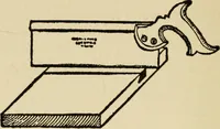 An illustration from Woodwork joints; how they are set out, how made and where used; with four hundred and thirty illustrations and a complete index of eleven hundred references (1921)