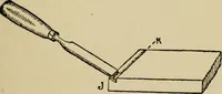 An illustration from Woodwork joints; how they are set out, how made and where used; with four hundred and thirty illustrations and a complete index of eleven hundred references (1921)