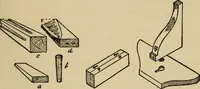 An illustration from Woodwork joints; how they are set out, how made and where used; with four hundred and thirty illustrations and a complete index of eleven hundred references (1921)