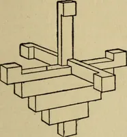 An illustration from Woodwork joints; how they are set out, how made and where used; with four hundred and thirty illustrations and a complete index of eleven hundred references (1921)