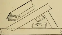 An illustration from Woodwork joints; how they are set out, how made and where used; with four hundred and thirty illustrations and a complete index of eleven hundred references (1921)