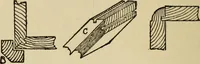 An illustration from Woodwork joints; how they are set out, how made and where used; with four hundred and thirty illustrations and a complete index of eleven hundred references (1921)