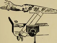 An illustration from Woodwork joints; how they are set out, how made and where used; with four hundred and thirty illustrations and a complete index of eleven hundred references (1921)
