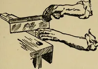 An illustration from Woodwork joints; how they are set out, how made and where used; with four hundred and thirty illustrations and a complete index of eleven hundred references (1921)