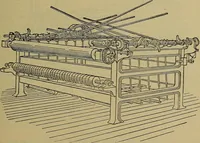 An illustration from Woolen and worsted fabrics glossary; containing instructions for the manufacture of every known grade and variety of woolen and worsted fabrics .. (1914)