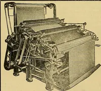 An illustration from Woolen and worsted fabrics glossary; containing instructions for the manufacture of every known grade and variety of woolen and worsted fabrics .. (1914)