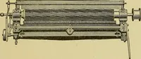 An illustration from Woolen and worsted finishing; a practical manual of instruction in the methods and machinery used in finishing woolen and worsted goods in general, and the processes involved in the special treatment of all types of standard fabrics (1909)