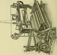 An illustration from Woolen and worsted finishing; a practical manual of instruction in the methods and machinery used in finishing woolen and worsted goods in general, and the processes involved in the special treatment of all types of standard fabrics (1909)