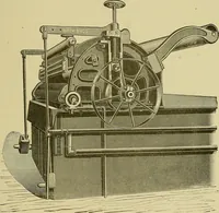 An illustration from Woolen and worsted finishing; a practical manual of instruction in the methods and machinery used in finishing woolen and worsted goods in general, and the processes involved in the special treatment of all types of standard fabrics (1909)
