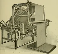 An illustration from Woolen and worsted finishing; a practical manual of instruction in the methods and machinery used in finishing woolen and worsted goods in general, and the processes involved in the special treatment of all types of standard fabrics (1909)