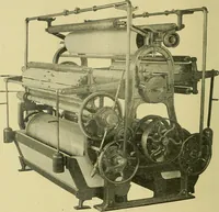 An illustration from Woolen and worsted finishing; a practical manual of instruction in the methods and machinery used in finishing woolen and worsted goods in general, and the processes involved in the special treatment of all types of standard fabrics (1909)