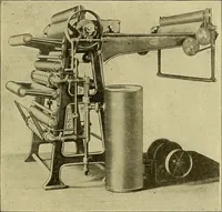 An illustration from Woolen and worsted finishing; a practical manual of instruction in the methods and machinery used in finishing woolen and worsted goods in general, and the processes involved in the special treatment of all types of standard fabrics (1909)