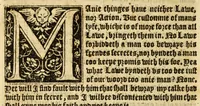 An illustration from The woorke of the excellent philosopher Lucius Annaeus Seneca concerning benefyting : that is too say the dooing, receyuing, and requyting of good turnes (1578)