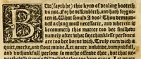 An illustration from The woorke of the excellent philosopher Lucius Annaeus Seneca concerning benefyting : that is too say the dooing, receyuing, and requyting of good turnes (1578)