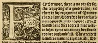 An illustration from The woorke of the excellent philosopher Lucius Annaeus Seneca concerning benefyting : that is too say the dooing, receyuing, and requyting of good turnes (1578)