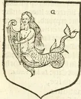 Picture 57 of 329 from Workes of armorie : deuyded into three bookes, entituled, the Concordes of armorie, the Armorie of honor, and of Coates and creastes (1572), leaf 104