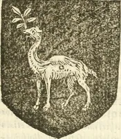 An illustration from Workes of armorie : deuyded into three bookes, entituled, the Concordes of armorie, the Armorie of honor, and of Coates and creastes (1572)