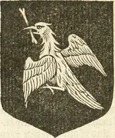 An illustration from Workes of armorie : deuyded into three bookes, entituled, the Concordes of armorie, the Armorie of honor, and of Coates and creastes (1572)