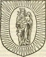 An illustration from Workes of armorie : deuyded into three bookes, entituled, the Concordes of armorie, the Armorie of honor, and of Coates and creastes (1572)
