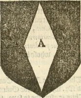 Picture 126 of 329 from Workes of armorie : deuyded into three bookes, entituled, the Concordes of armorie, the Armorie of honor, and of Coates and creastes (1572), leaf 181