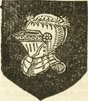 An illustration from Workes of armorie : deuyded into three bookes, entituled, the Concordes of armorie, the Armorie of honor, and of Coates and creastes (1572)