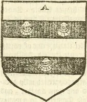 An illustration from Workes of armorie : deuyded into three bookes, entituled, the Concordes of armorie, the Armorie of honor, and of Coates and creastes (1572)