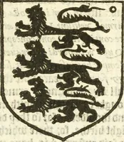 An illustration from Workes of armorie : deuyded into three bookes, entituled, the Concordes of armorie, the Armorie of honor, and of Coates and creastes (1572)