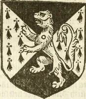 An illustration from Workes of armorie : deuyded into three bookes, entituled, the Concordes of armorie, the Armorie of honor, and of Coates and creastes (1572)