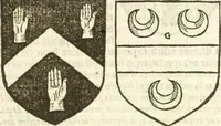 An illustration from Workes of armorie : deuyded into three bookes, entituled, the Concordes of armorie, the Armorie of honor, and of Coates and creastes (1572)