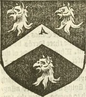An illustration from Workes of armorie : deuyded into three bookes, entituled, the Concordes of armorie, the Armorie of honor, and of Coates and creastes (1572)