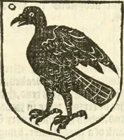 An illustration from Workes of armorie : deuyded into three bookes, entituled, the Concordes of armorie, the Armorie of honor, and of Coates and creastes (1572)