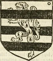 An illustration from Workes of armorie : deuyded into three bookes, entituled, the Concordes of armorie, the Armorie of honor, and of Coates and creastes (1572)