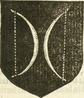 An illustration from Workes of armorie : deuyded into three bookes, entituled, the Concordes of armorie, the Armorie of honor, and of Coates and creastes (1572)