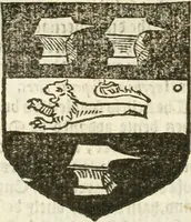 An illustration from Workes of armorie : deuyded into three bookes, entituled, the Concordes of armorie, the Armorie of honor, and of Coates and creastes (1572)