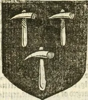 An illustration from Workes of armorie : deuyded into three bookes, entituled, the Concordes of armorie, the Armorie of honor, and of Coates and creastes (1572)