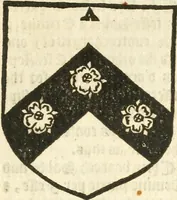 An illustration from Workes of armorie : deuyded into three bookes, entituled, the Concordes of armorie, the Armorie of honor, and of Coates and creastes (1572)