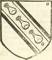 An illustration from Workes of armorie : deuyded into three bookes, entituled, the Concordes of armorie, the Armorie of honor, and of Coates and creastes (1572)