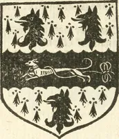 An illustration from Workes of armorie : deuyded into three bookes, entituled, the Concordes of armorie, the Armorie of honor, and of Coates and creastes (1572)