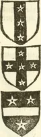 An illustration from Workes of armorie : deuyded into three bookes, entituled, the Concordes of armorie, the Armorie of honor, and of Coates and creastes (1572)