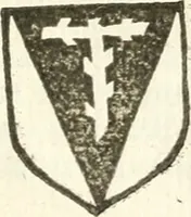 An illustration from Workes of armorie : deuyded into three bookes, entituled, the Concordes of armorie, the Armorie of honor, and of Coates and creastes (1572)