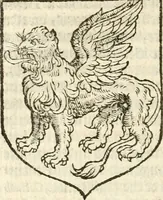 Picture 255 of 329 from Workes of armorie : deuyded into three bookes, entituled, the Concordes of armorie, the Armorie of honor, and of Coates and creastes (1572), leaf 291
