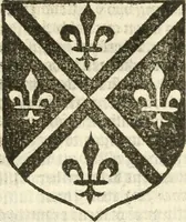 An illustration from Workes of armorie : deuyded into three bookes, entituled, the Concordes of armorie, the Armorie of honor, and of Coates and creastes (1572)