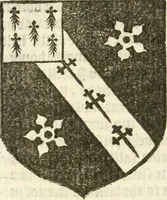 An illustration from Workes of armorie : deuyded into three bookes, entituled, the Concordes of armorie, the Armorie of honor, and of Coates and creastes (1572)