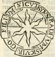 An illustration from Workes of armorie : deuyded into three bookes, entituled, the Concordes of armorie, the Armorie of honor, and of Coates and creastes (1572)