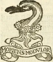 Picture 266 of 329 from Workes of armorie : deuyded into three bookes, entituled, the Concordes of armorie, the Armorie of honor, and of Coates and creastes (1572), leaf 299