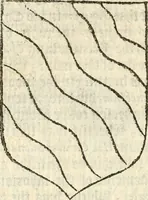 An illustration from Workes of armorie : deuyded into three bookes, entituled, the Concordes of armorie, the Armorie of honor, and of Coates and creastes (1572)